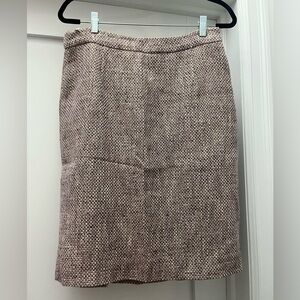 Red Valentino pink boucle skirt